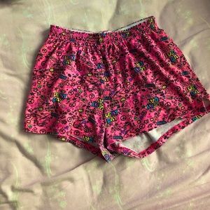 hot pink soffe shorts